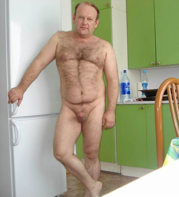 Naked chubby older men